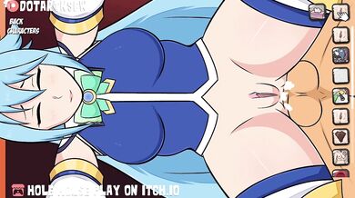 'Painful Love in the Afterlife: A Bent-over Creampie Doggy Style with Hole House'