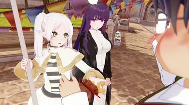 'Horny Momma and daughter in the woods 1 [Sousou No Frieren]'