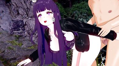 'Horny Momma and daughter in the woods 1 [Sousou No Frieren]'