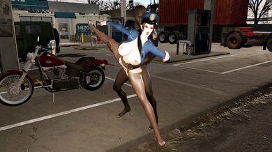 "Medusa Gets Fucked by the Police in Public Sex Scene #3"