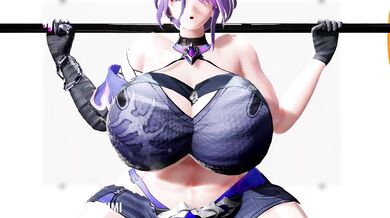 "The Fitness Freak and the Lascivious Gymnastics Coach - A Hentai Romp in the Sauna Room"