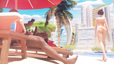 'Penetrating Overwatch Hentai: Blacked and Tracer'