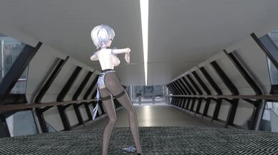 "The Sensual Dance of Love Between a Beautiful Young Woman and Two Hungry Lovers"