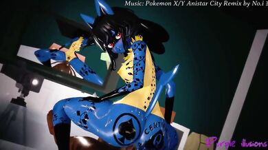 'Busted Hymen: The Revenge of Lucario, a reverse-cowgirl adventure in black leather'