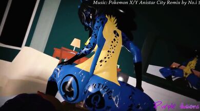'Busted Hymen: The Revenge of Lucario, a reverse-cowgirl adventure in black leather'