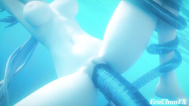 '"Siren's Secret Seduction" - A Hentai Underwater Tentacle Erotica Starring Arlecchino'