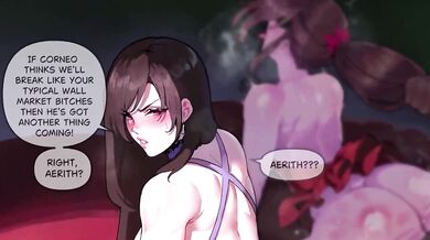 'Tyffa y Aerith en un Gangbang Subtitulado en Español'