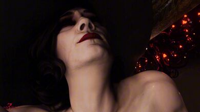 'When the Sun is Down, she comes out, the Last Villager, a witch from legend...'