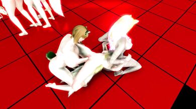 "Amidst the Forest of Enchantment, a Fox Girl's Sensual Orgy with Multiple Lovers"