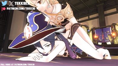 "Mona the Demoness and Genshin's Explosive Encounter"