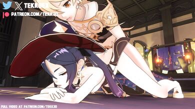 "Mona the Demoness and Genshin's Explosive Encounter"