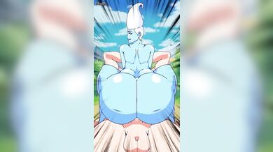 Sexy housewife gets her pussy eaten by a giant cock Rewritten as: Mrs. Johnson, a seductive homebody, is ravaged by a massive phallus