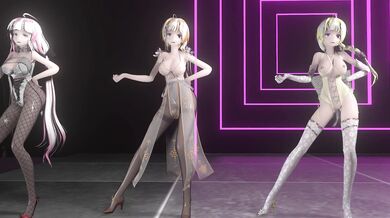 Sexy Ballerina Hentai Dance Party