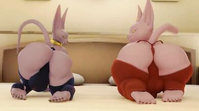 Rewritten as: "Big Butt Girls Bounce to the Beat!"