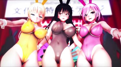 Transparent Bunny Girls Taking Aquinas Philosophy to a Whole New Level