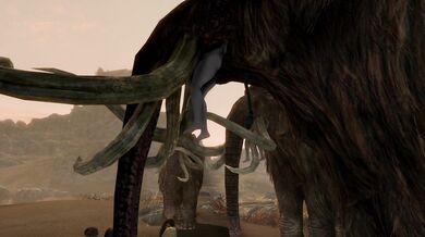 Rewritten as: "The Mega-Appetites of the Mighty Mammoths (vore)"