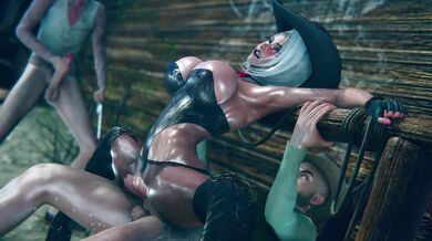 'The 13-year old Heroine, Kuo, gets taken to a public use room.'