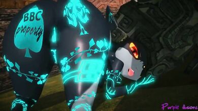 'Linked to the Dark World, Midna Bounces her Tush for the British Broadcasting Corporation'