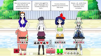 "Welcome to the Strip Poker Night at the Inventory Random Table!"