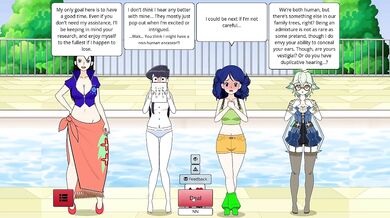 "Welcome to the Strip Poker Night at the Inventory Random Table!"