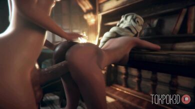 "Anna and Elsa: A 3D Tickle and Bondage Adventure."