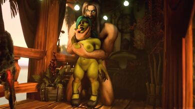 "Deep Throat Delight with a Goblin Maiden"