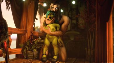 "Deep Throat Delight with a Goblin Maiden"