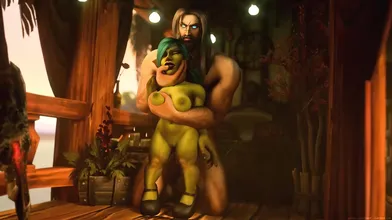 "Deep Throat Delight with a Goblin Maiden"
