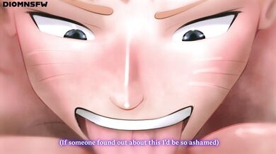 '"Naruto" and "Sasuke", two young ninja in training, engage in an intense sexual encounter while their sensei, "Kakashi", watches on.'