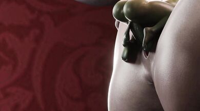 'Cumming Futa Creature Devours Dimitrescu's Virginity in Gruesome Hentai Scene!'