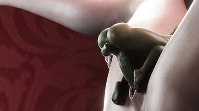 'Cumming Futa Creature Devours Dimitrescu's Virginity in Gruesome Hentai Scene!'