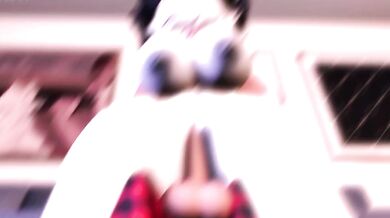 "Big Tit Asian MILF Gets Double Penetrated By Her Son And Neighbor In The Kitchen!"