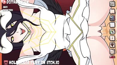 '"The Succubus and the Albedo" - A Hole-y House of Doggy Style Creampies'