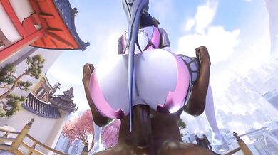 'Mrs Black's anal journey with Widowmaker'