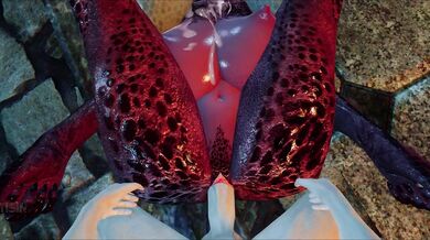 'The Epic Adventure of the Dragonborn and the Hentai Huge Dragon Girls: Part One'