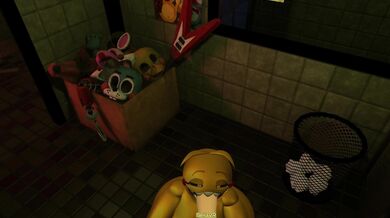 A hyper-sexualized doll named Chica sucks cock like a pro in this intense blowjob scene!