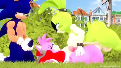 "Sonic's Sneaky Affair with Amy and Surge"