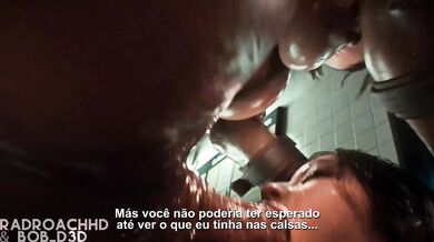 "Legendado - Ada Wong vs. Sheva's Dong [Hentai Porn] (Comissão)"