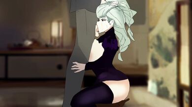 'Mei Mei Takes a Blow Job from Angel, Honey Drips Down Her Chin!'