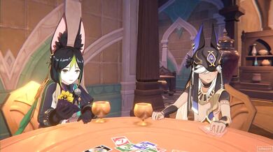 Watch Kaveh and Alhaitham in an uncensored porn video.