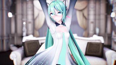 "Mikuxxx's Hentai Adventure With A Sexy Lady And Her Big Cock!"