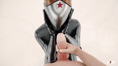 'Thrusting the dancer in the ballroom with her robotic sex machine [MF3D]'