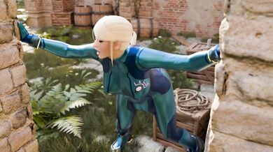 "The Sexy Bounty Hunter - Samus' Condom Suit"