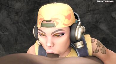 Raze Deepthroats Phoenix’s Cock while Fucking his Ass (Smexy Nation)