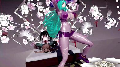 'The Hentai Dance of Natsumi Kyouno - Sex and Rabbit Holes in 3D Blue Hair'