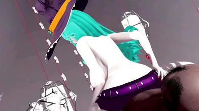 'The Hentai Dance of Natsumi Kyouno - Sex and Rabbit Holes in 3D Blue Hair'