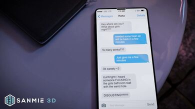 Rewritten as: "3D Sanmie's Black Hole Breakthrough: Glory Hole Porn"