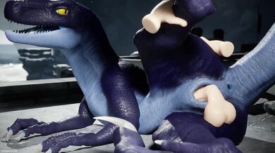 Rewritten as: "The Savage She-Dino: A Mesozoic Mating Dance PMV"