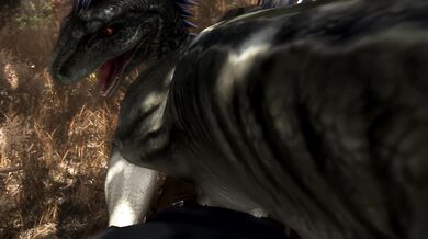 Rewritten as: "The Savage She-Dino: A Mesozoic Mating Dance PMV"