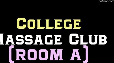"Sexy Schoolgirl Gets Naughty Massage in Dorm Room"